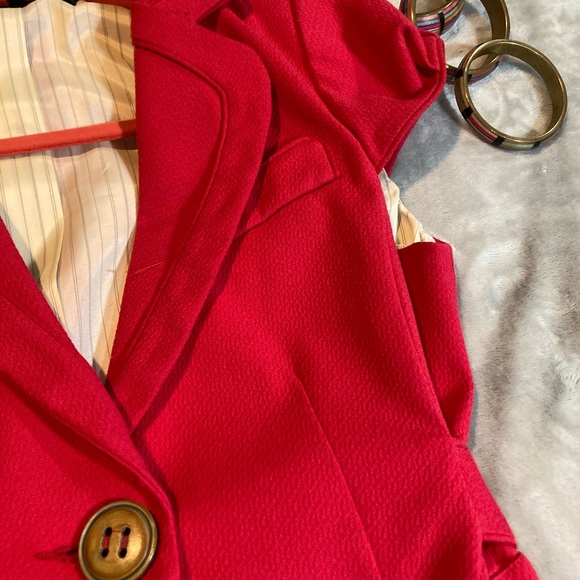 Nanette Lepore Pink Short Sleeve Jacket S10 - Picture 5 of 10